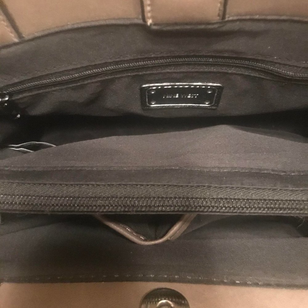 Nine West Taupe Handbag - Picture 3 of 4